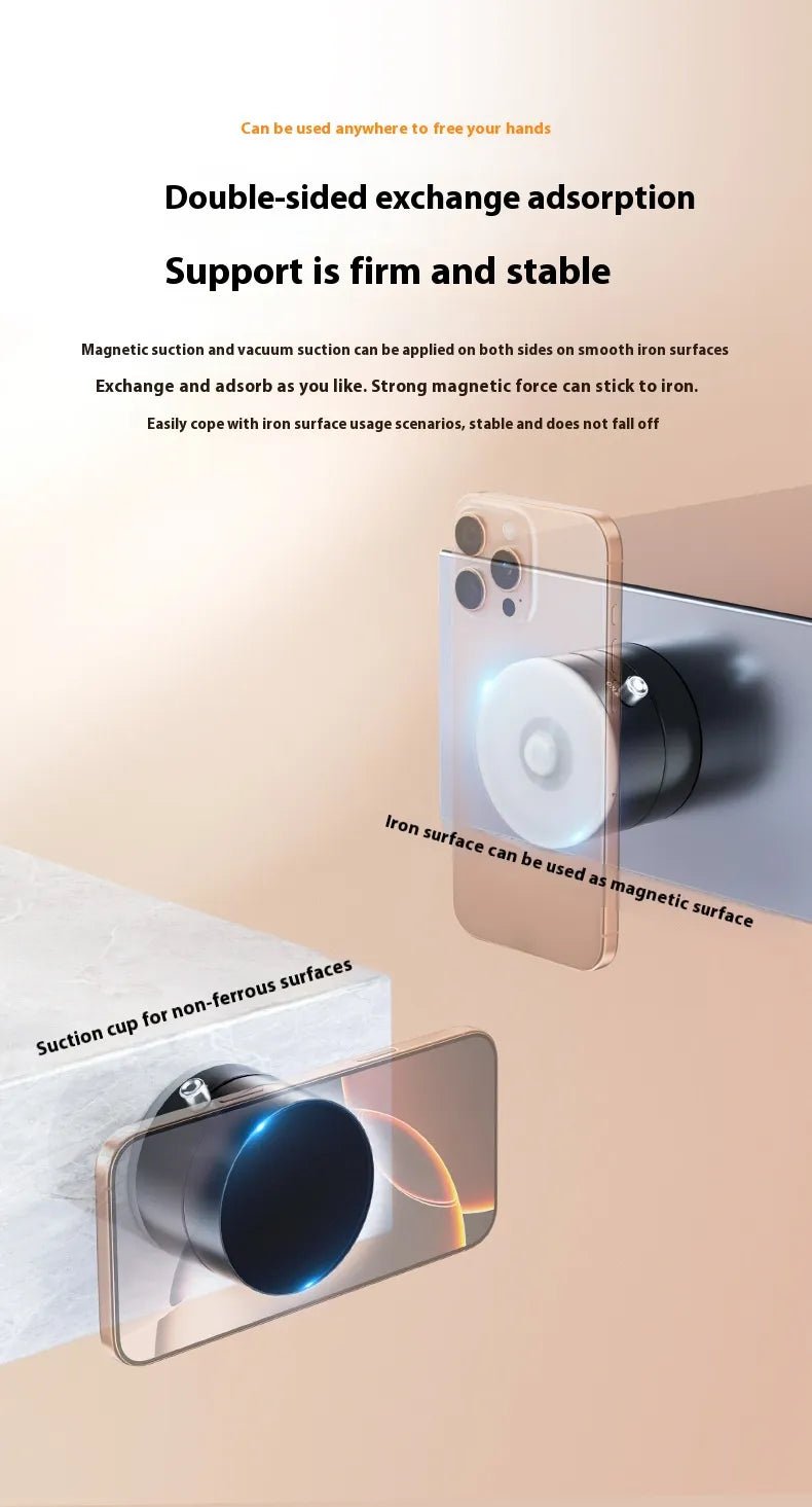 Magnetic Foldable Phone Holder with Suction Cup - Shaikat And Zuthi’s Tech Ideas