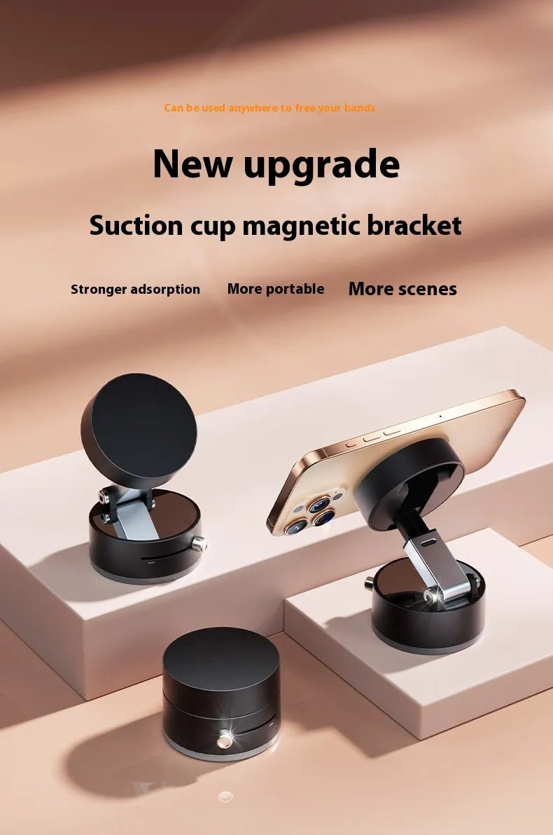 Magnetic Foldable Phone Holder with Suction Cup - Shaikat And Zuthi’s Tech Ideas