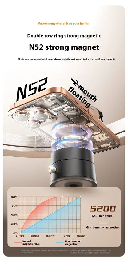 Magnetic Foldable Phone Holder with Suction Cup - Shaikat And Zuthi’s Tech Ideas