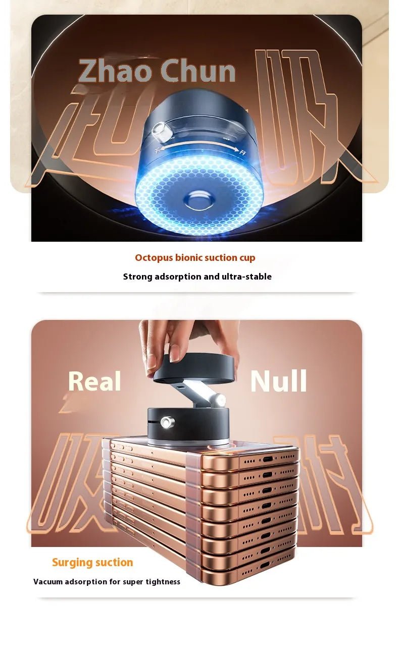 Magnetic Foldable Phone Holder with Suction Cup - Shaikat And Zuthi’s Tech Ideas