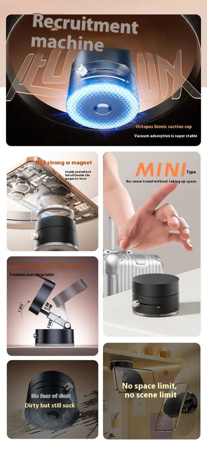 Magnetic Foldable Phone Holder with Suction Cup - Shaikat And Zuthi’s Tech Ideas