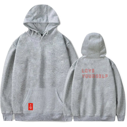 BTS Love Yourself Oversized Hoodie for Unisex