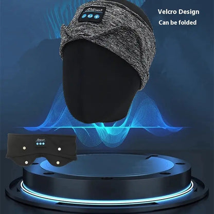 Headscarf Eye Mask Dual-use Music Headset Bluetooth Hair Band Sleeping