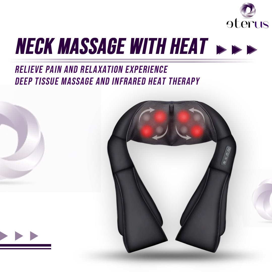 Neck and Shoulder Massager w/Heat - Shaikat And Zuthi’s Tech Ideas