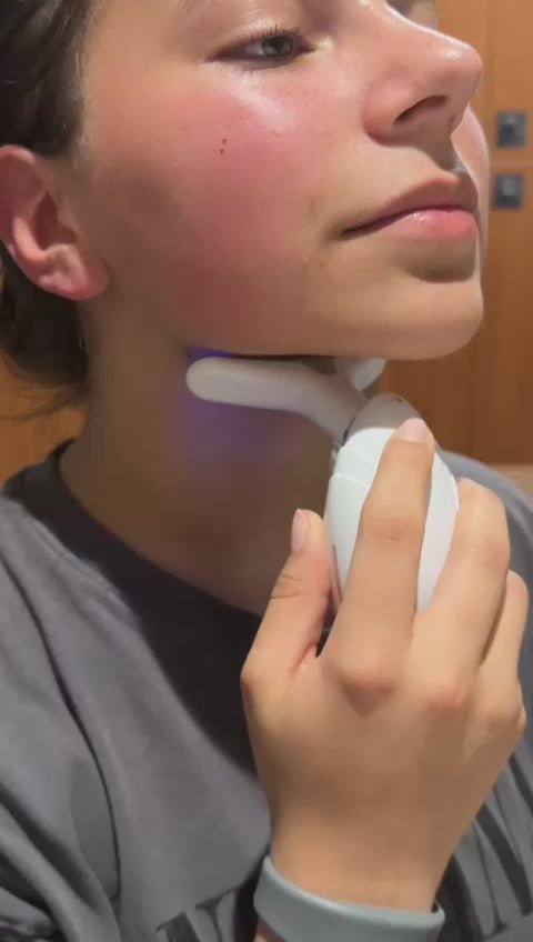 Neck & Face Lifting LED Therapy Device - Shaikat And Zuthi’s Tech Ideas