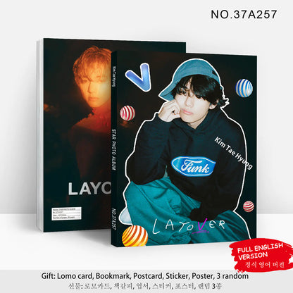 V Personal Photo Album with Collectibles and Extras
