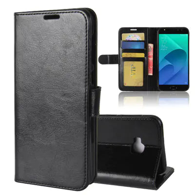 Asus Phone Case, Crazy Horse Texture Wallet Cover