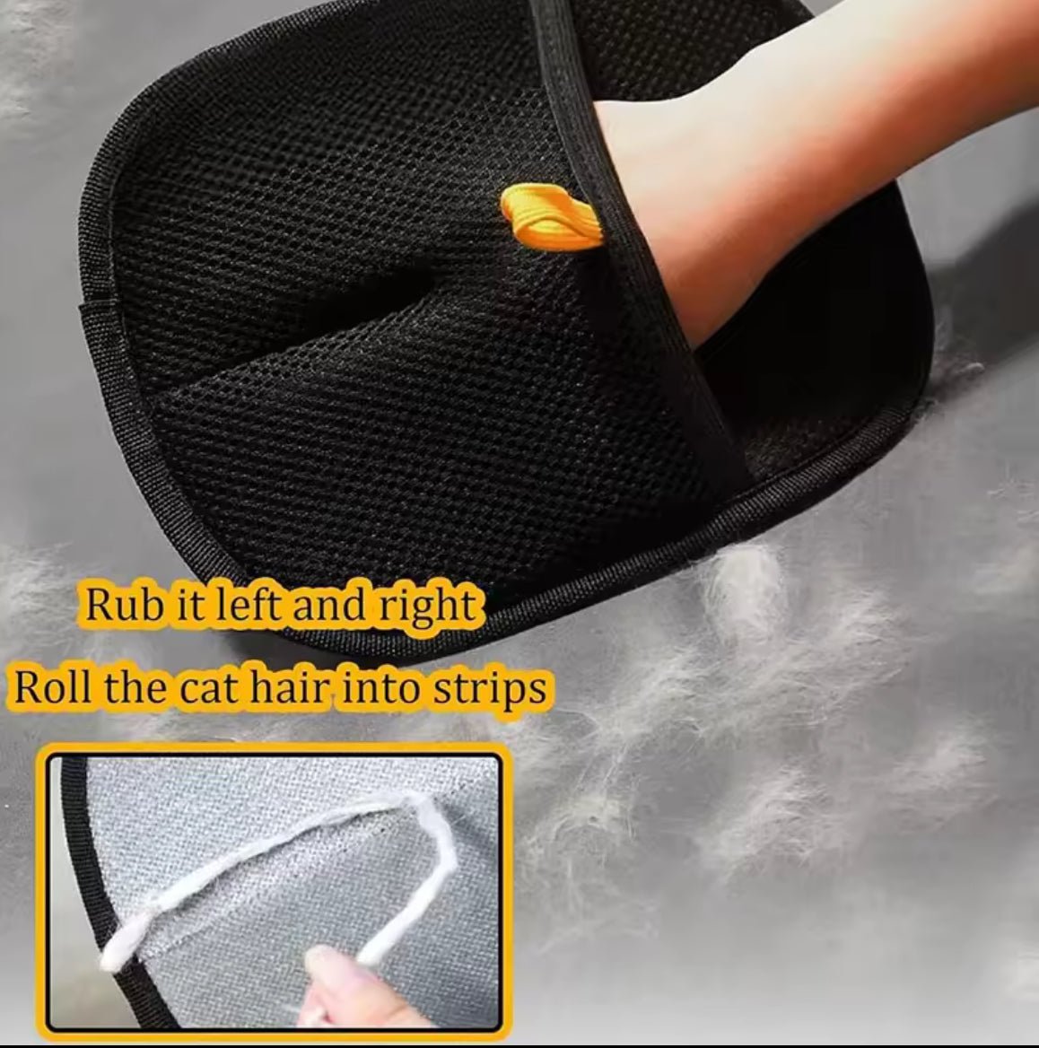 Pet Electrostatic Hair Removal Gloves Two - way Bristle Remover Hair Removal Brush Sticky Hair Artifact Cat Hair Gloves Cat Hair Removal Comb - Shaikat And Zuthi’s Tech Ideas