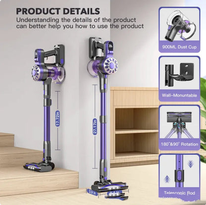 Portable Telescopic Vacuum Cleaner for Household Cleaning - Shaikat And Zuthi’s Tech Ideas