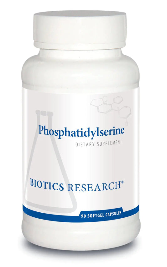 Biotics Research Phosphatidylserine Supports Cognitive Health. Improves Attention. Supports Memory and Learning. Maximizes Exercise Capacity. 90 Softgels