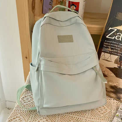 Stylish Minimalist Backpack for Students and Girls