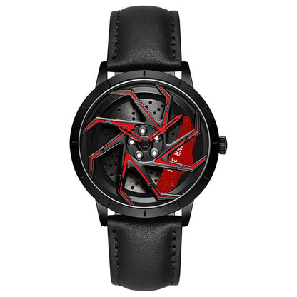 Rotating Wheel Rim Dial Watch - Shaikat And Zuthi’s Tech Ideas