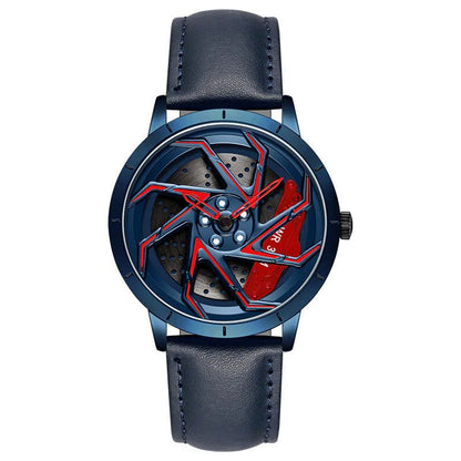 Rotating Wheel Rim Dial Watch - Shaikat And Zuthi’s Tech Ideas