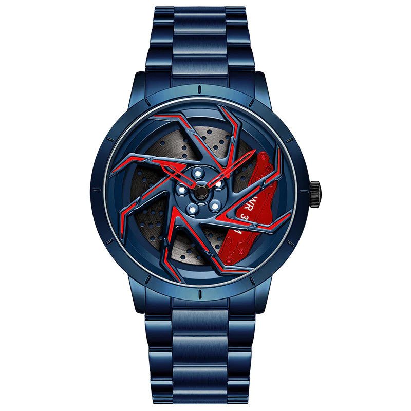 Rotating Wheel Rim Dial Watch - Shaikat And Zuthi’s Tech Ideas