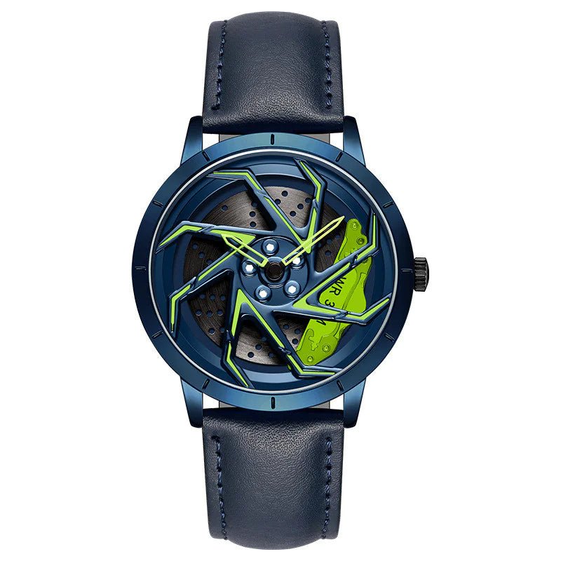 Rotating Wheel Rim Dial Watch - Shaikat And Zuthi’s Tech Ideas