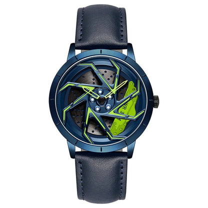 Rotating Wheel Rim Dial Watch - Shaikat And Zuthi’s Tech Ideas