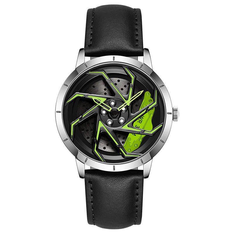 Rotating Wheel Rim Dial Watch - Shaikat And Zuthi’s Tech Ideas
