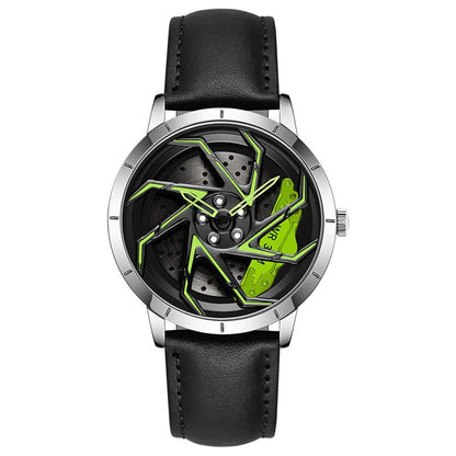 Rotating Wheel Rim Dial Watch - Shaikat And Zuthi’s Tech Ideas