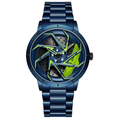 Rotating Wheel Rim Dial Watch - Shaikat And Zuthi’s Tech Ideas