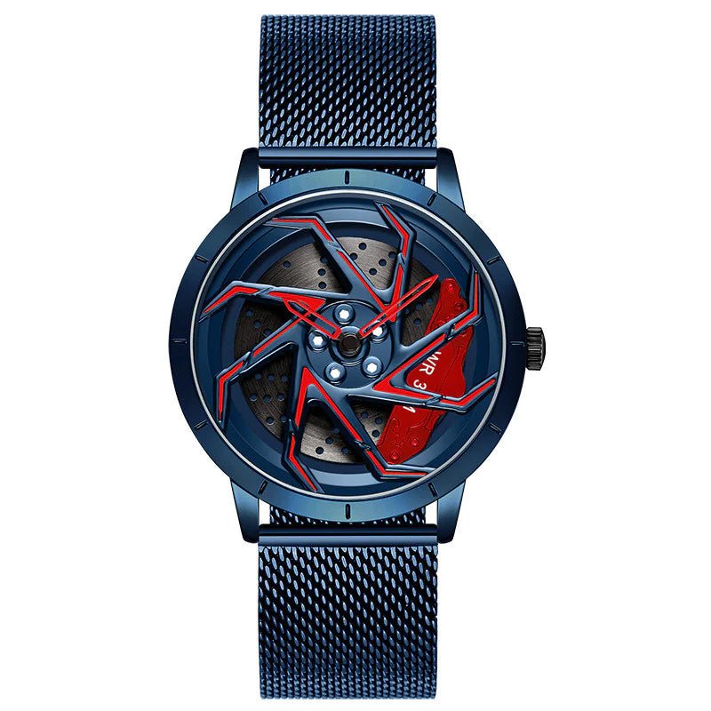 Rotating Wheel Rim Dial Watch - Shaikat And Zuthi’s Tech Ideas