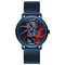 Mesh belt blue and red