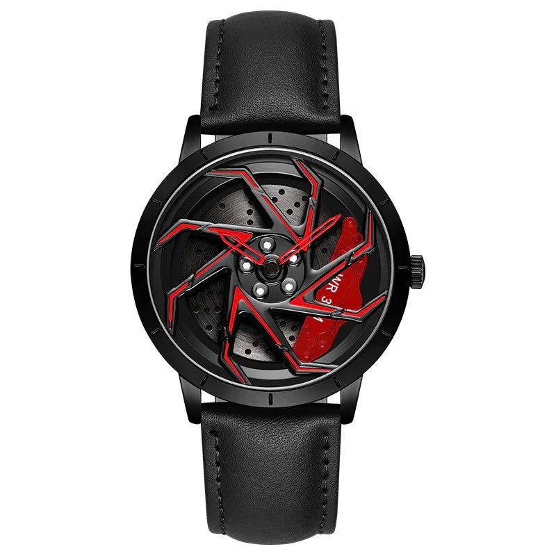Rotating Wheel Rim Dial Watch - Shaikat And Zuthi’s Tech Ideas