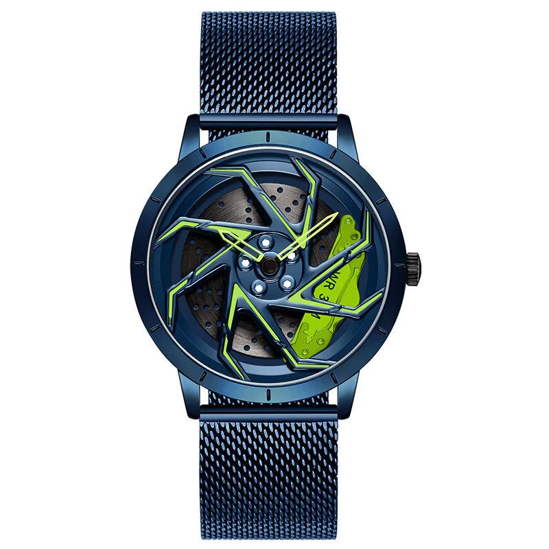 Rotating Wheel Rim Dial Watch - Shaikat And Zuthi’s Tech Ideas