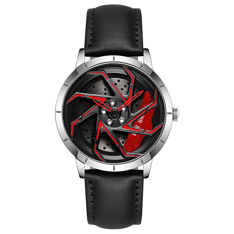 Rotating Wheel Rim Dial Watch - Shaikat And Zuthi’s Tech Ideas