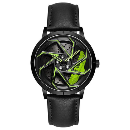 Rotating Wheel Rim Dial Watch - Shaikat And Zuthi’s Tech Ideas