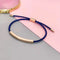Rose Gold Blue Rope