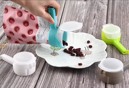 Sealing Clip Food Snack Bag Snack Sealing Clip Fresh Keeping Sealer Clamp Plastic Food Saver Travel Kitchen Gadgets Seal Pour Food Storage Bag Cap Clip - Shaikat And Zuthi’s Tech Ideas