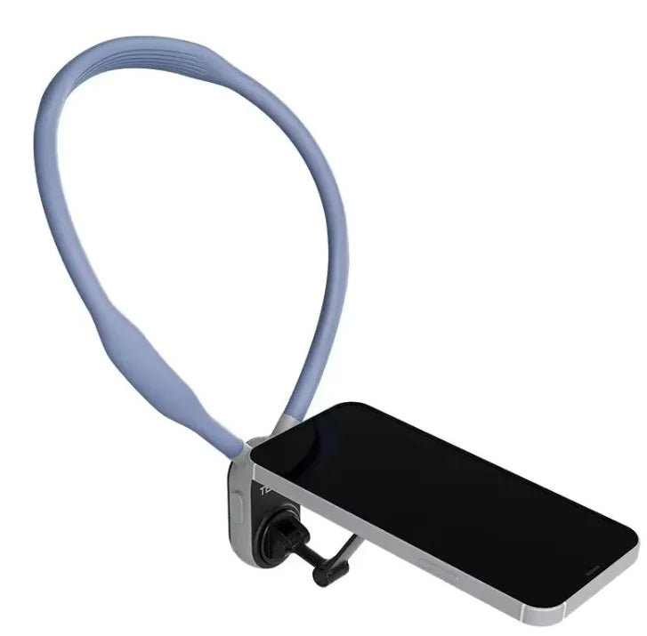 Silicone Phone Magnetic Neck Mount Quick Release Hold For Phone Magsafe Magnetic Suction Cell Phone Neck Hanging Bracket - Shaikat And Zuthi’s Tech Ideas