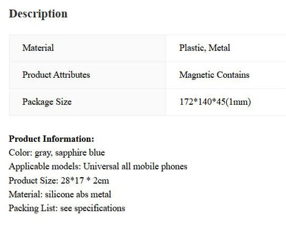 Silicone Phone Magnetic Neck Mount Quick Release Hold For Phone Magsafe Magnetic Suction Cell Phone Neck Hanging Bracket - Shaikat And Zuthi’s Tech Ideas