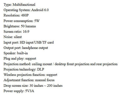Smart Android Micro Projector - Shaikat And Zuthi’s Tech Ideas