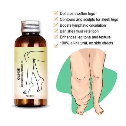 Moisturizing Body Skin Daily Care Leg Massage Essential Oil