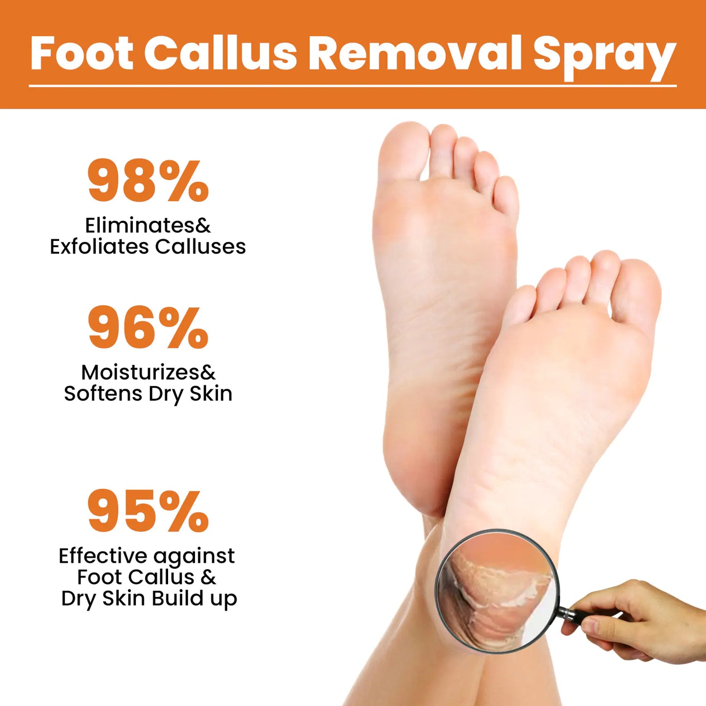 South Moon Foot Exfoliating Spray for Rough Skin Care
