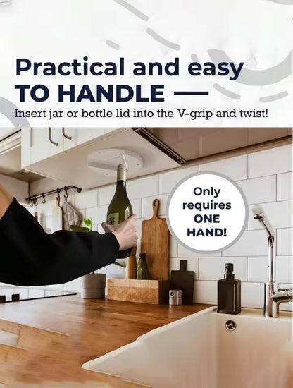 Under Cabinet Jar Opener for Weak Hands, for Seniors w/ Arthritis，Opener - Can Openers for Seniors w/ Arthritis Kitchen - Shaikat And Zuthi’s Tech Ideas