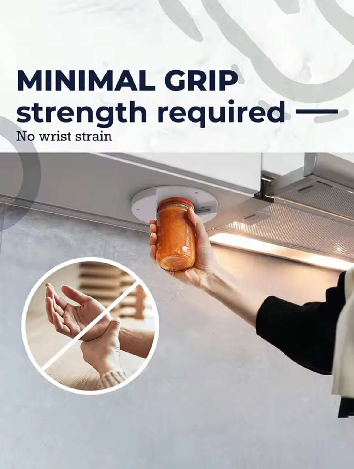 Under Cabinet Jar Opener for Weak Hands, for Seniors w/ Arthritis，Opener - Can Openers for Seniors w/ Arthritis Kitchen - Shaikat And Zuthi’s Tech Ideas
