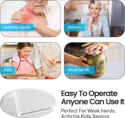 Under Cabinet Jar Opener for Weak Hands, for Seniors w/ Arthritis，Opener - Can Openers for Seniors w/ Arthritis Kitchen - Shaikat And Zuthi’s Tech Ideas