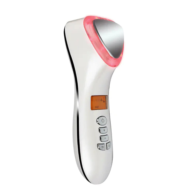Hot and Cold Sonic Beauty Device with Ion Import Function
