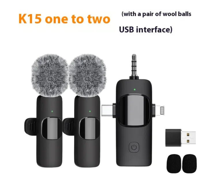 Wireless Collar Clip Microphone Three - in - one Three Connector Mini Microphone 35 Hole - Shaikat And Zuthi’s Tech Ideas