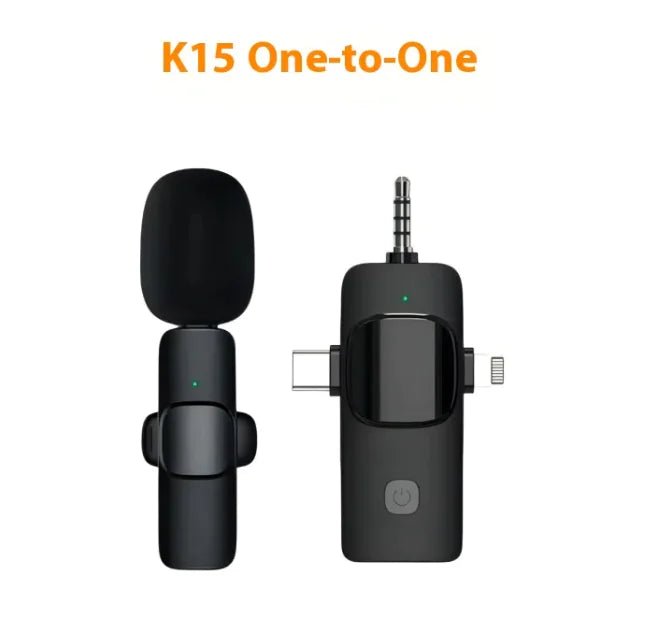 Wireless Collar Clip Microphone Three - in - one Three Connector Mini Microphone 35 Hole - Shaikat And Zuthi’s Tech Ideas