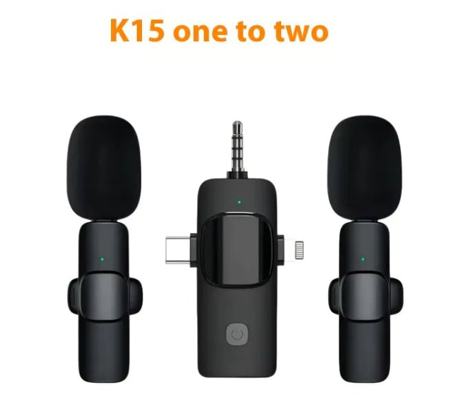 Wireless Collar Clip Microphone Three - in - one Three Connector Mini Microphone 35 Hole - Shaikat And Zuthi’s Tech Ideas