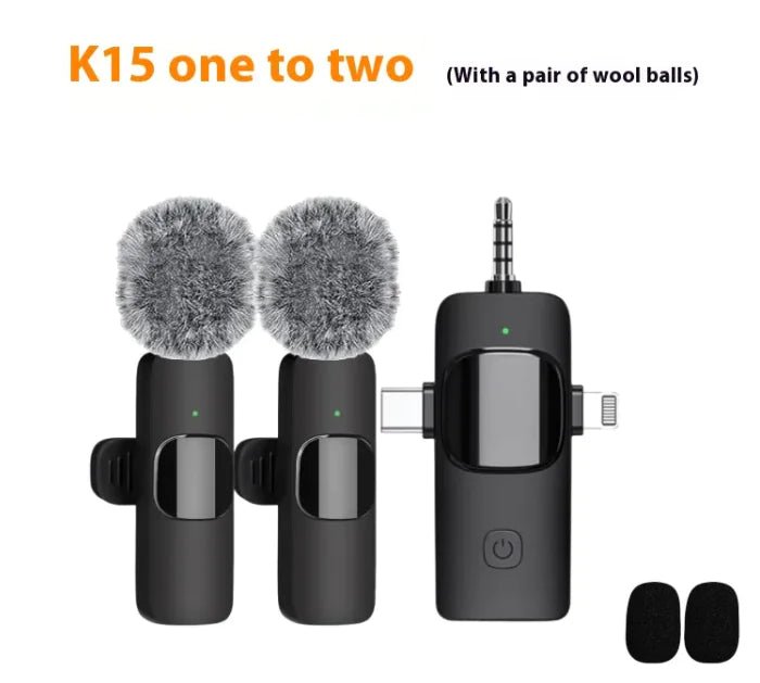 Wireless Collar Clip Microphone Three - in - one Three Connector Mini Microphone 35 Hole - Shaikat And Zuthi’s Tech Ideas