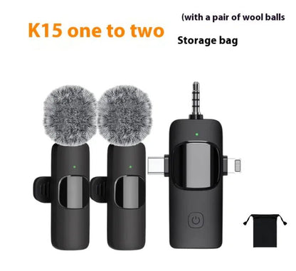 Wireless Collar Clip Microphone Three - in - one Three Connector Mini Microphone 35 Hole - Shaikat And Zuthi’s Tech Ideas